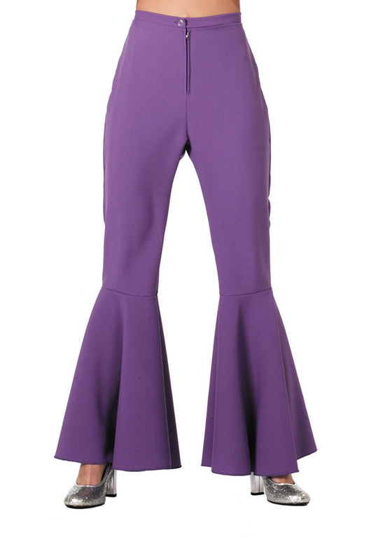 Feestbazaar Hippie broek paars Jess