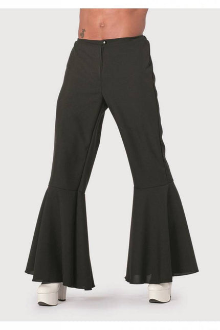 Feestbazaar Hippie broek zwart bi-stretch man