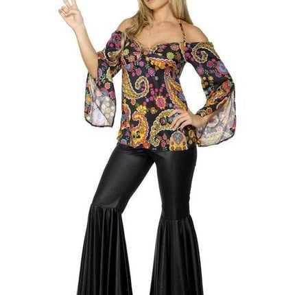 Feestbazaar Hippie Diva kostuum dame