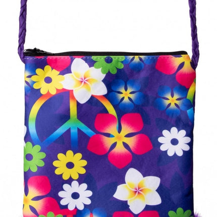 Feestbazaar Hippie Flower Schoudertasje