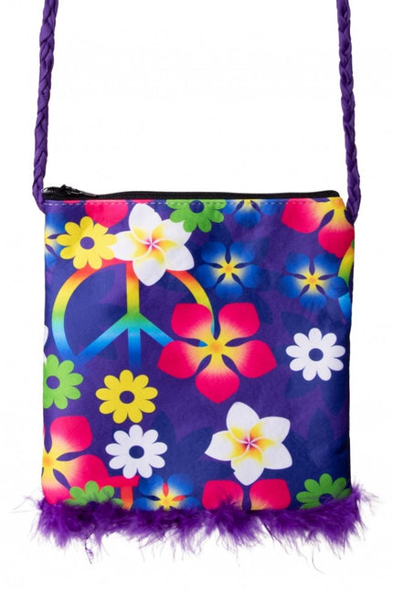 Feestbazaar Hippie Flower Schoudertasje