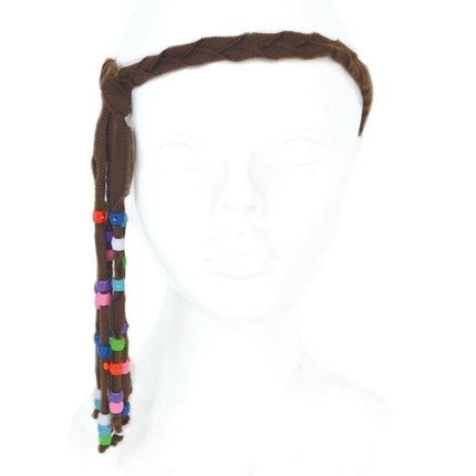 Feestbazaar Hippie Hoofdband Bodhi met kraaltjes