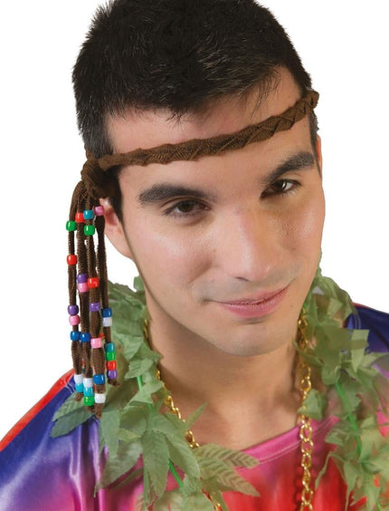 Feestbazaar Hippie Hoofdband Bodhi met kraaltjes