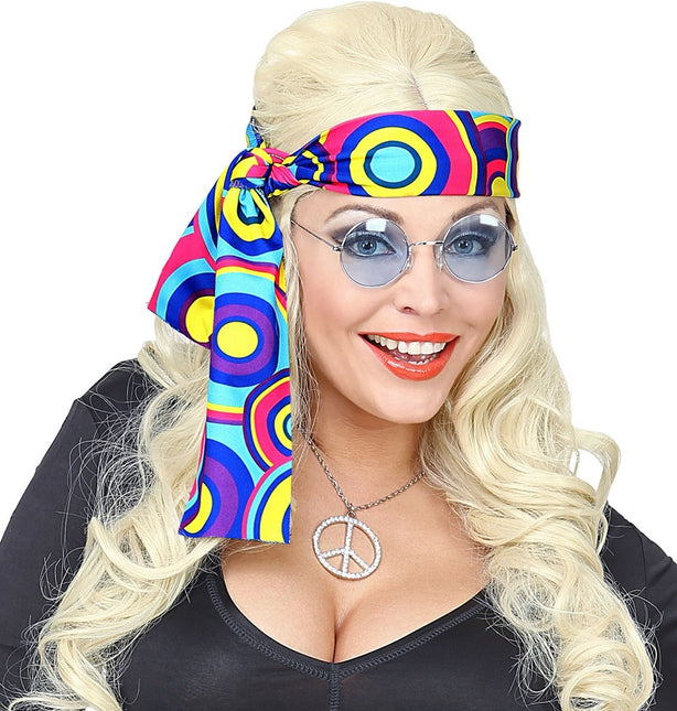 Feestbazaar Hippie Hoofdband Gekleurde Cirkels