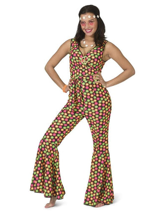 Feestbazaar Hippie Jumpsuit Gebloemd Dames