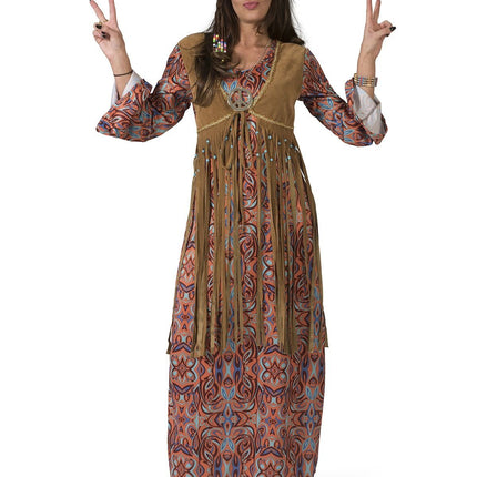 Feestbazaar Hippie Jurk Lang Joy