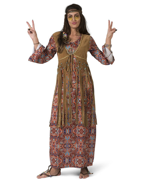 Feestbazaar Hippie Jurk Lang Joy
