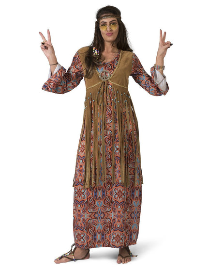 Feestbazaar Hippie Jurk Lang Joy