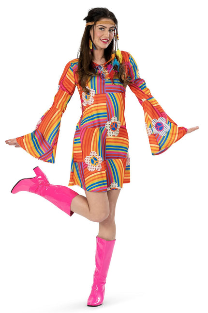Feestbazaar Hippie Jurk Sjanel Shana Dames
