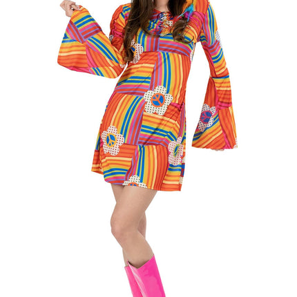 Feestbazaar Hippie Jurk Sjanel Shana Dames