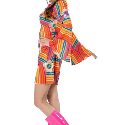Feestbazaar Hippie Jurk Sjanel Shana Dames