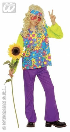 Feestbazaar Hippie kleding kind 4-delig Prosperity