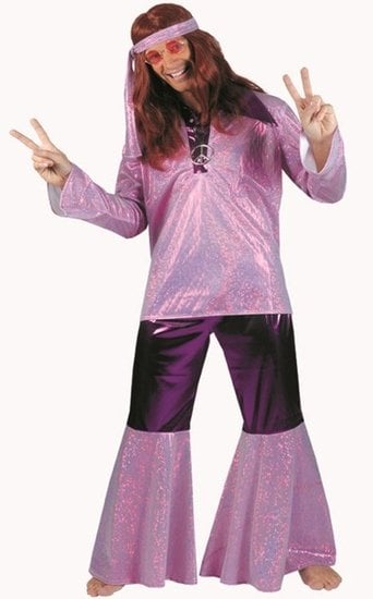 Feestbazaar Hippie kostuum 3-delig Dusk