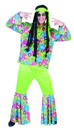 Feestbazaar Hippie kostuum 3-delig Sunrise