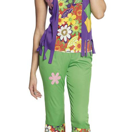 Feestbazaar Hippie kostuum dame woodstock