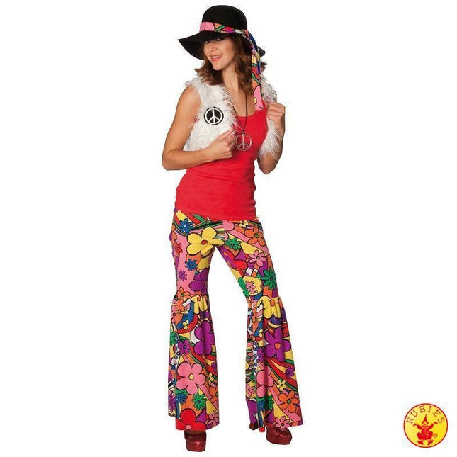 Feestbazaar Hippie kostuum dames Crystal