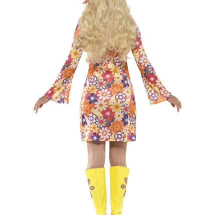 Feestbazaar Hippie kostuum Flowers Dames