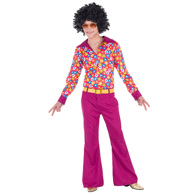 Feestbazaar Hippie Kostuum Groovie Flower