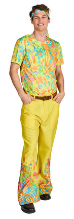 Feestbazaar Hippie Kostuum Happy Harry 3-delig