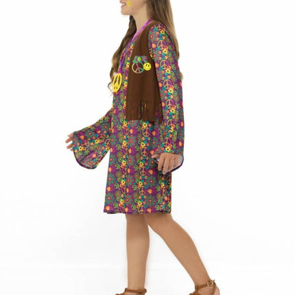 Feestbazaar Hippie kostuum meisjes Aria