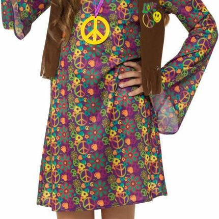 Feestbazaar Hippie kostuum meisjes Aria