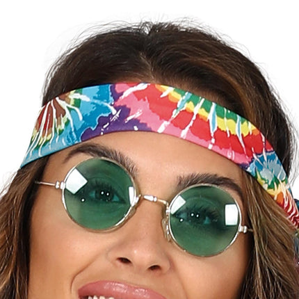 Feestbazaar Hippie Kostuum Vrouw Peace Lotus
