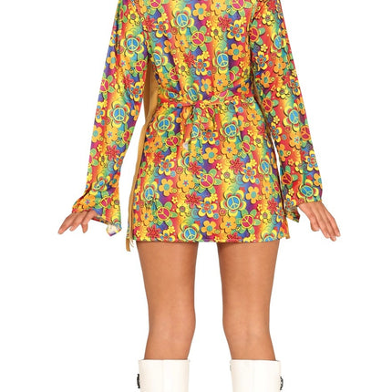 Feestbazaar Hippie Outfit Kort Nova