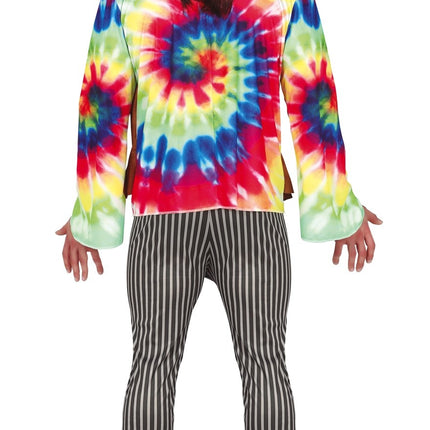 Feestbazaar Hippie Outfit Tie Dye Heren