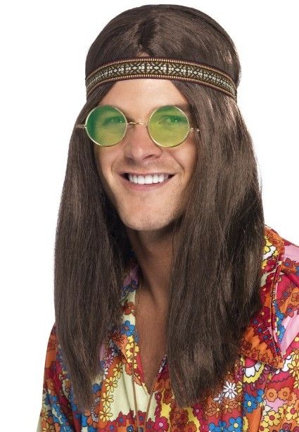 Feestbazaar Hippie set man