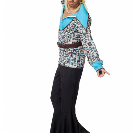 Feestbazaar Hippie shirt carnaval man