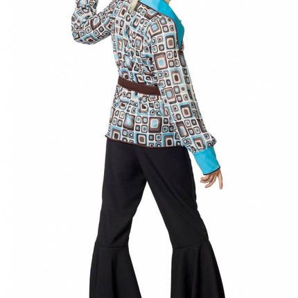 Feestbazaar Hippie shirt carnaval man