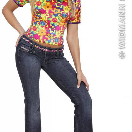 Feestbazaar Hippie T-shirt vrouw