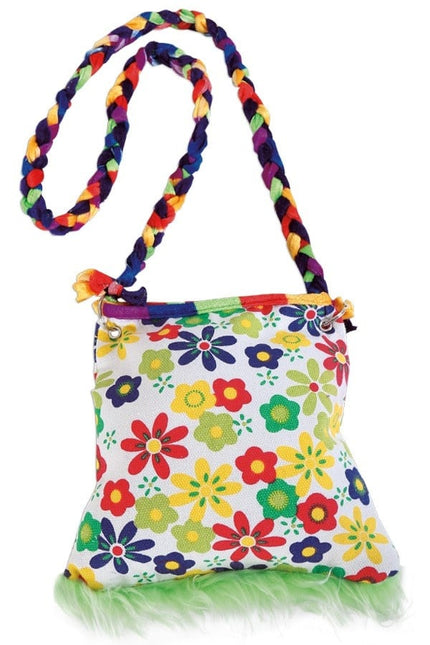 Feestbazaar Hippie tas flower power