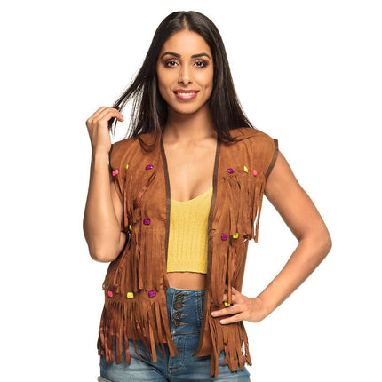 Feestbazaar Hippie vest Maddy