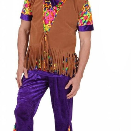 Feestbazaar Hippie vest met hoofdband