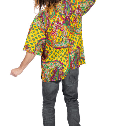 Feestbazaar Hippie Woodstock Shirt Heren