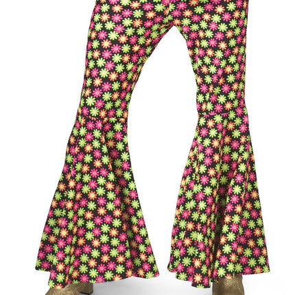 Feestbazaar Hippiebroek Gebloemd