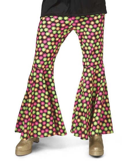 Feestbazaar Hippiebroek Gebloemd