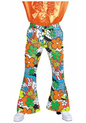 Feestbazaar Hippiebroek man Woodstock Elite