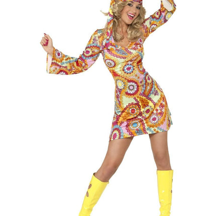 Feestbazaar Hippiekostuum Jaren 60 Dames