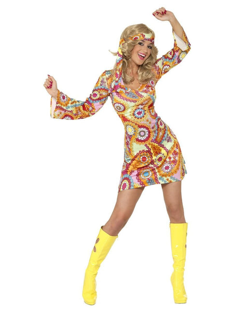 Feestbazaar Hippiekostuum Jaren 60 Dames