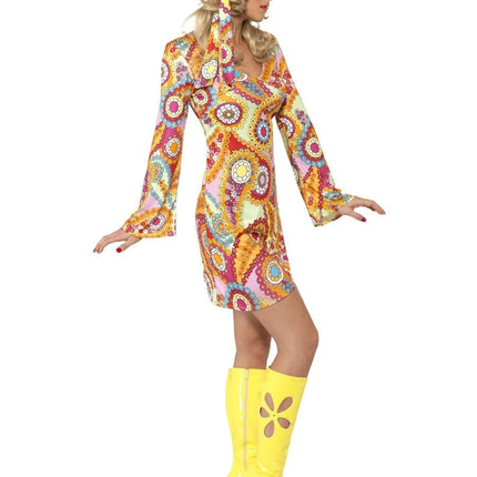 Feestbazaar Hippiekostuum Jaren 60 Dames