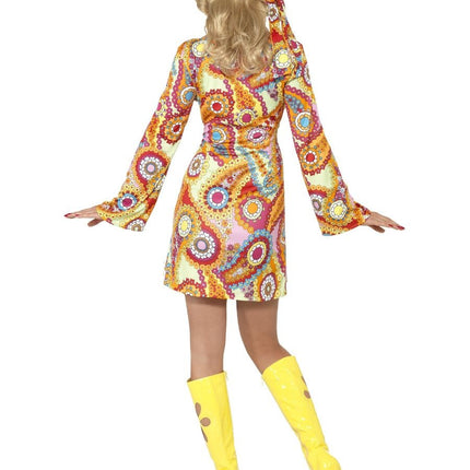 Feestbazaar Hippiekostuum Jaren 60 Dames