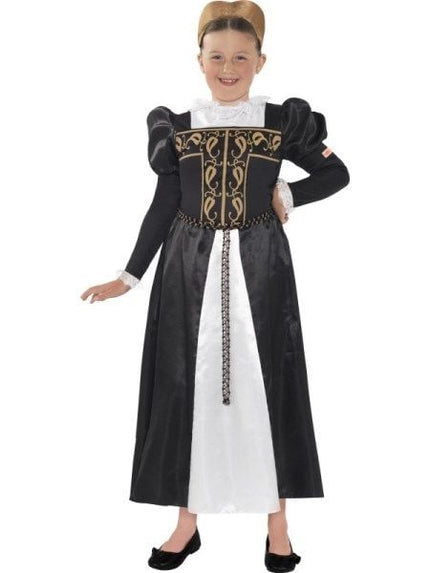 Feestbazaar Historische Mary Stuart kostuum kind