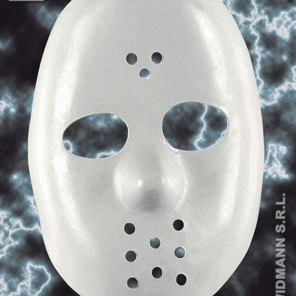 Feestbazaar Hockey masker wit