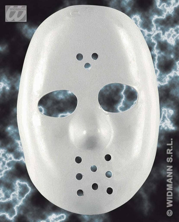 Feestbazaar Hockey masker wit