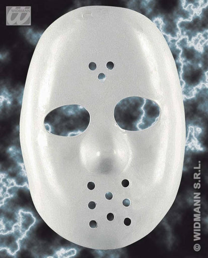 Feestbazaar Hockey masker wit