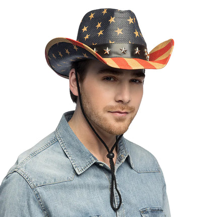 Feestbazaar Hoed Cowboy Capitol USA