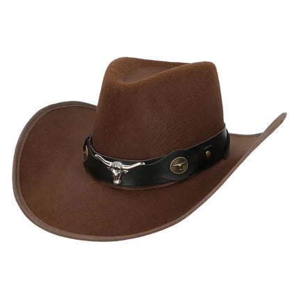 Feestbazaar Hoed Cowboy Wyatt Bruin