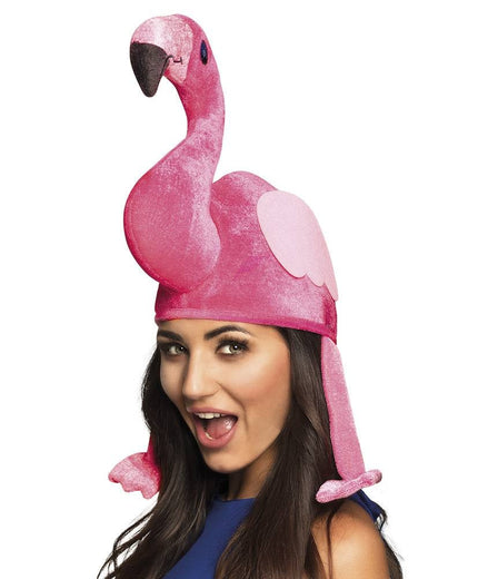 Feestbazaar Hoed Flamingo